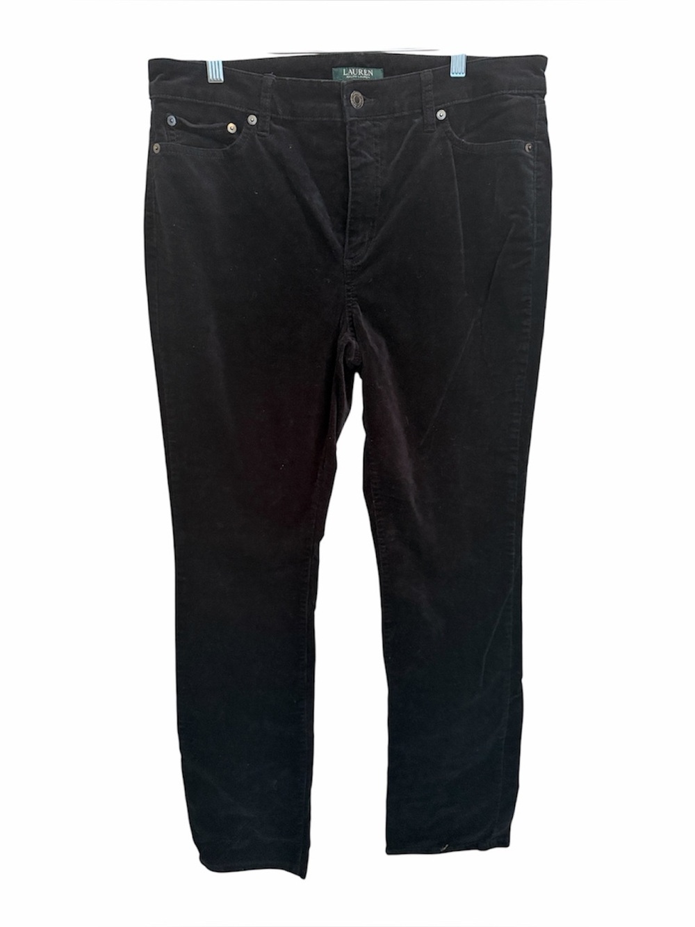 Lauren Ralph Lauren Black Woman’s Corduroy Pants. Size 12